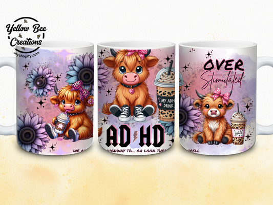 15oz Mug - AD/HD over stimulated