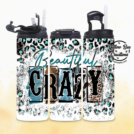 20oz Tumbler - Beautiful crazy blue