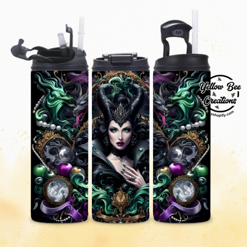 20oz Tumbler - The dark witch, Evil queen